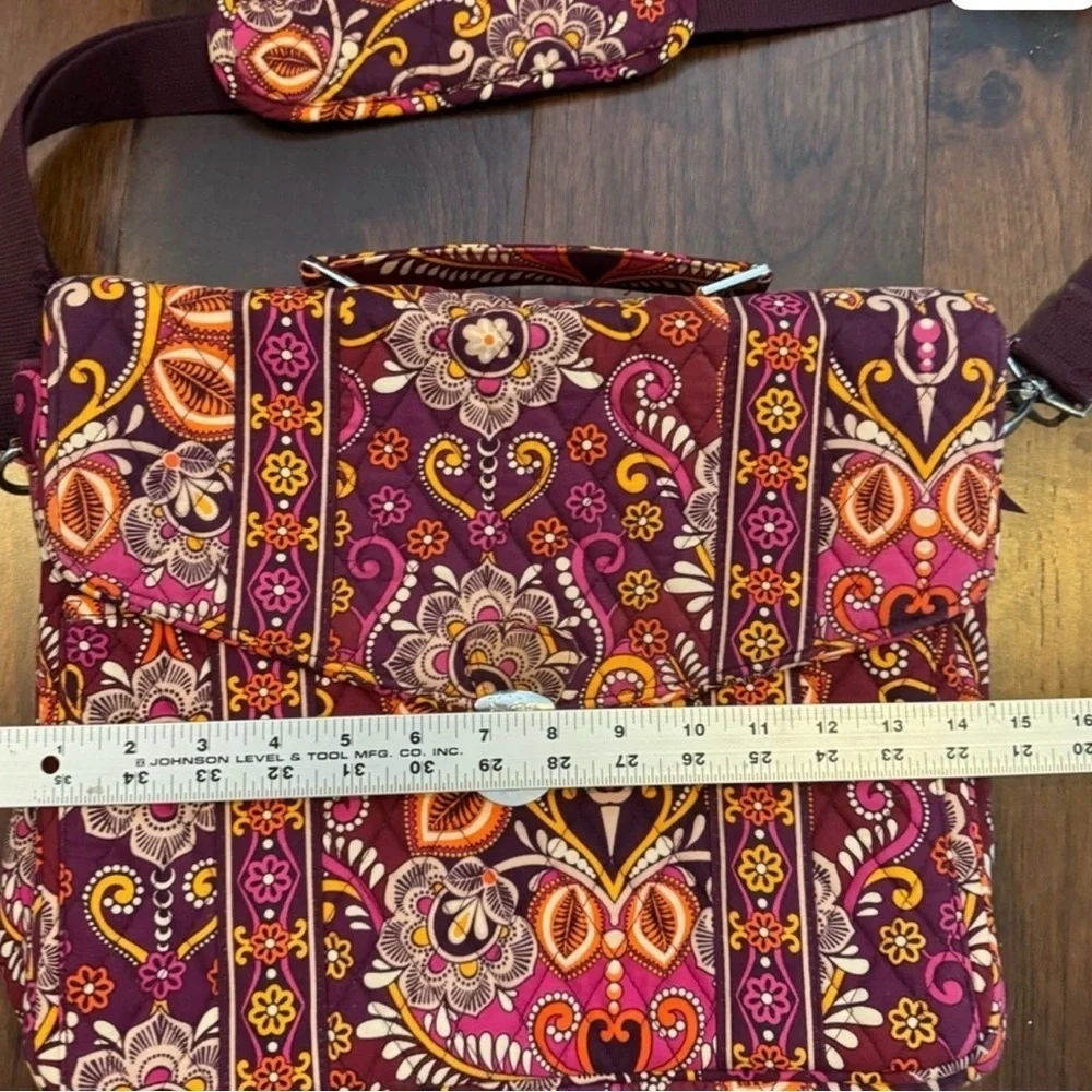 Vera Bradley Attache Messenger Style Bag 